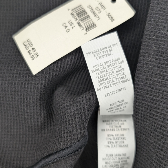 Aerie║Offline Real Me 7/8 Waffle Knit Legging║Size L - Picture 4 of 7